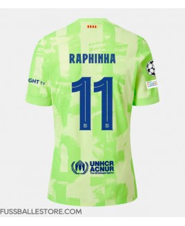 Günstige Barcelona Raphinha Belloli #11 3rd trikot 2024-25 Kurzarm